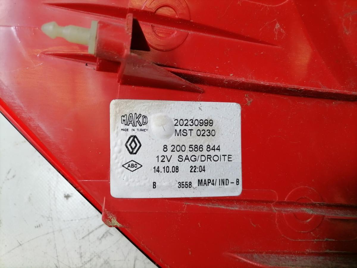 Renault Clio 3 Grandtour original R&uuml;cklicht R&uuml;ckleuchte Schlussleuchte rechts Kombi Bj.2009